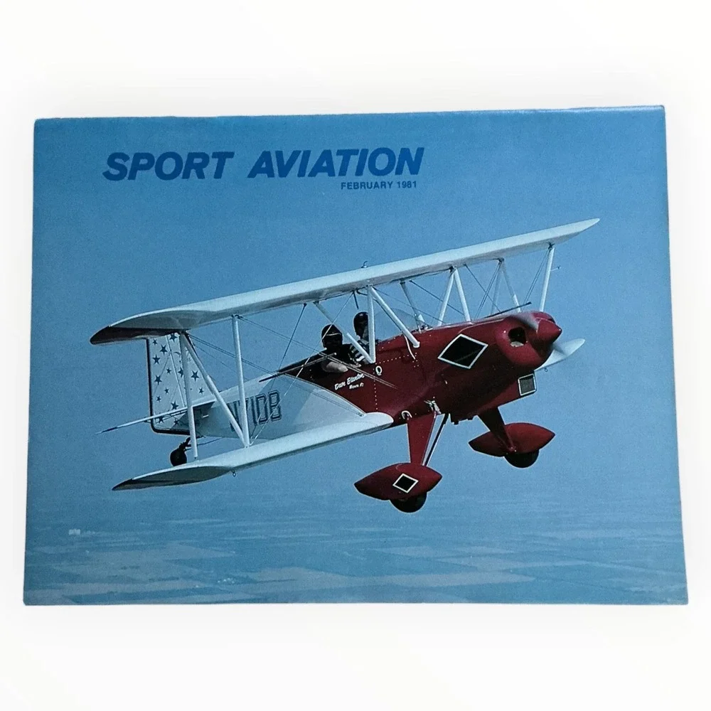 Sport Aviation Magazine February 1981 EAA Woodstock Sailplane Homebuilt Aircraft